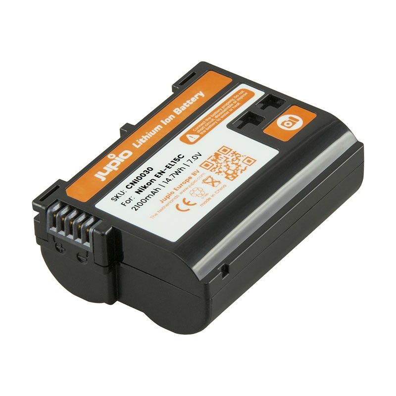 Batería compatible JUPIO para Nikon EN-EL15C (excepto Z8-Z6III-Z5II)