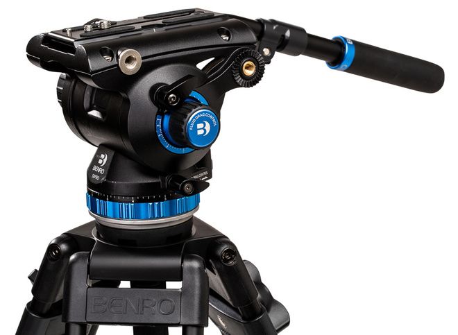 Benro S8PRO 75mm Flat Base Video Head