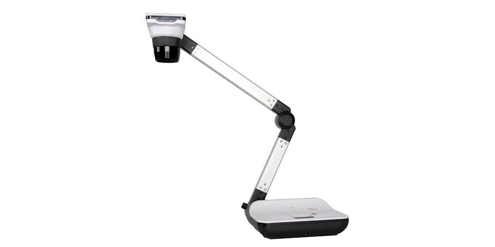 Optoma 8MP Camera 136 Zoom Document Camera Black White 25.4 / 3.2mm (1/3.2") CMOS USB 2.0