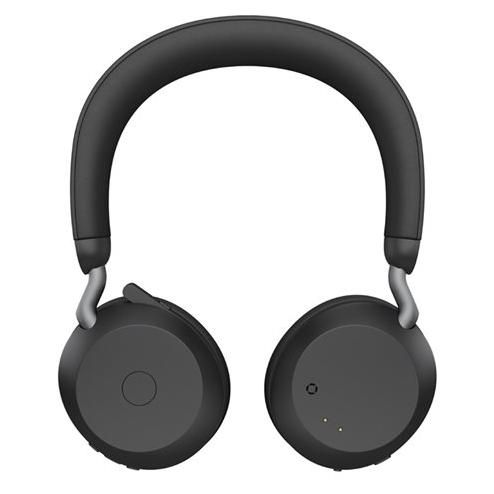 Jabra Evolve2 75 - Casque filaire supra-auriculaire Bluetooth avec annulation active du bruit, port USB-A, noir
