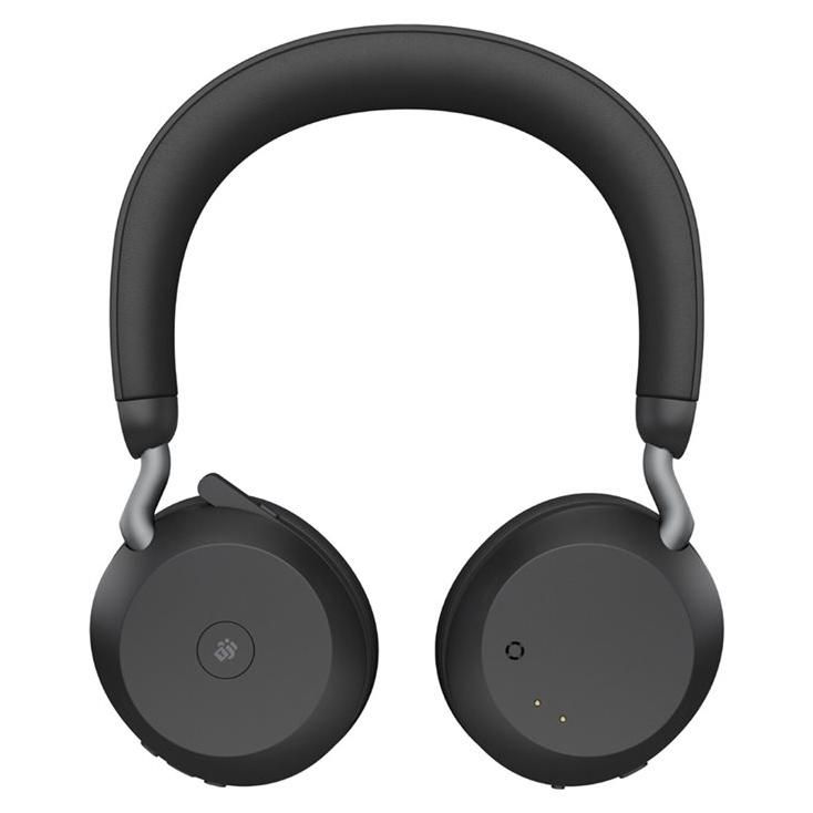 Casque Jabra Evolve2 75 - Sans fil Bluetooth - Réduction active du bruit - USB-C - Isolation acoustique - Noir - Certifié pour Microsoft Teams