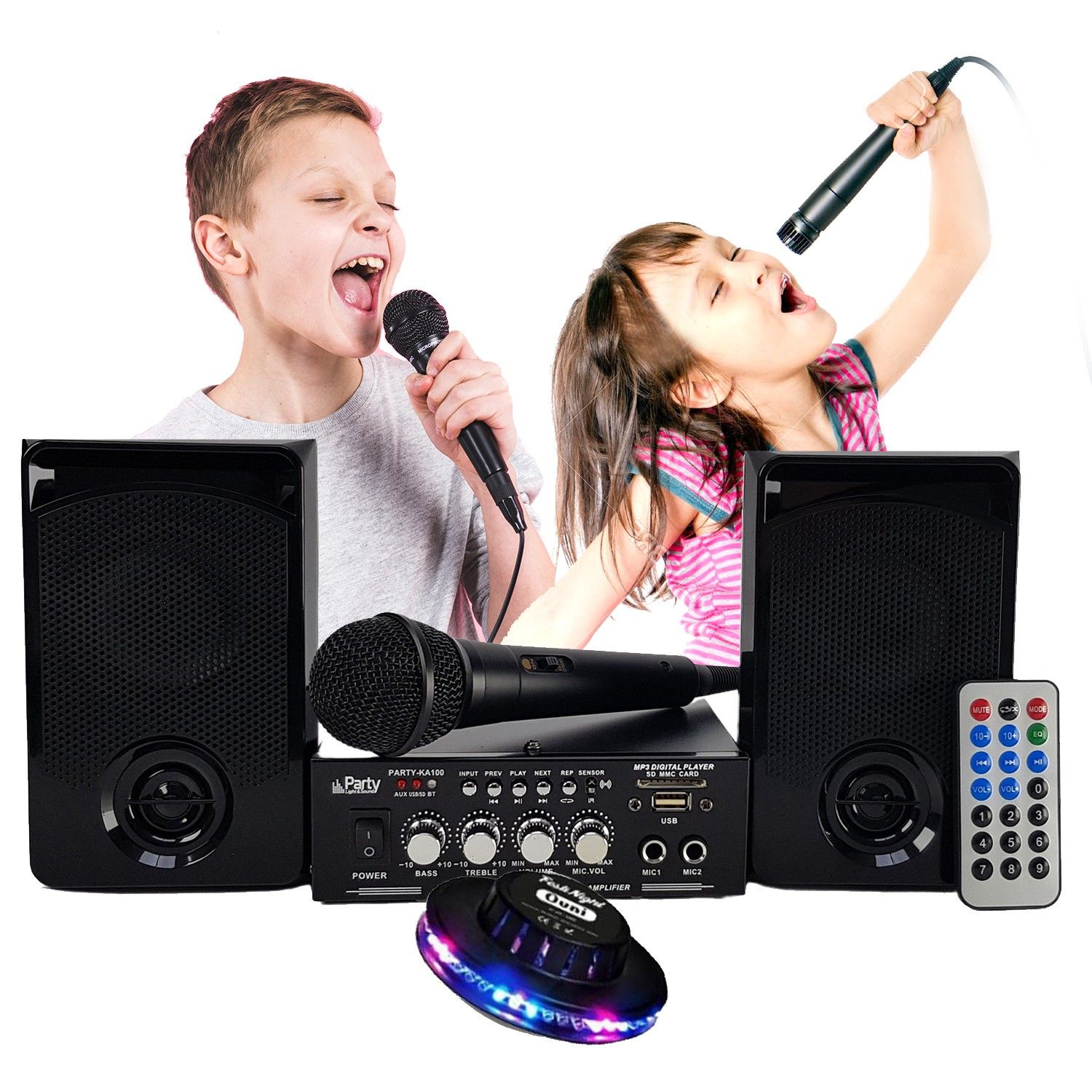 Festinight Party Karaoke Kit PARTY-KA100 with USB, SD Card and Bluetooth