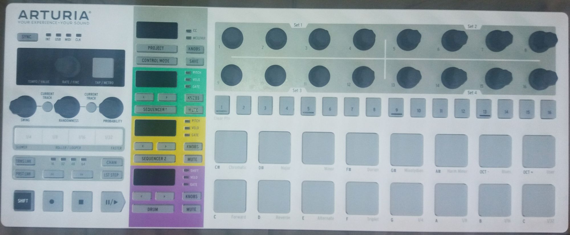 Contrôleur USB Arturia Beatstep Pro