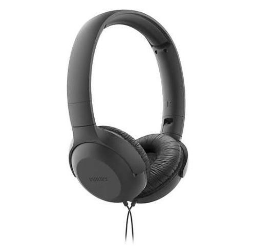 Philips TAUH201BK Upbeat Filaire Headphones, Black with Microphone