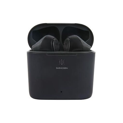Auriculares verdaderamente inalámbricos Swingson Buds, Negro, Fnac