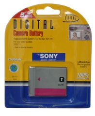 Batería Digital Concepts BP FT1 - Ión de litio - 750 mAh - Reemplaza Sony NP FT1