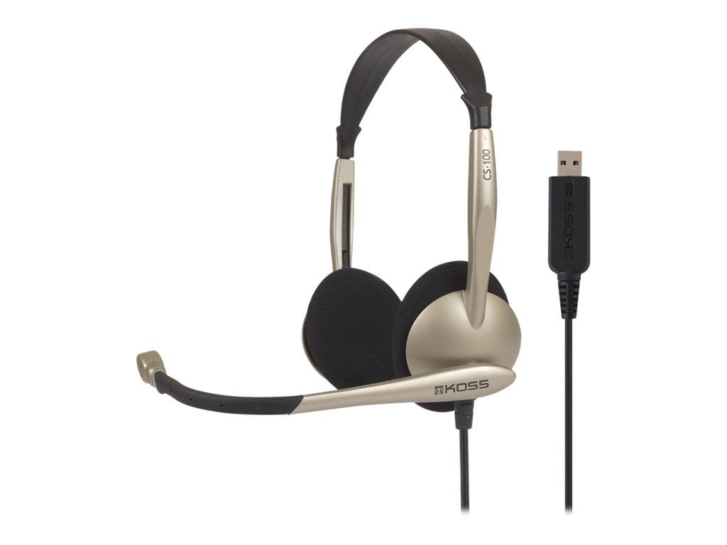 Casque filaire Koss CS100 USB