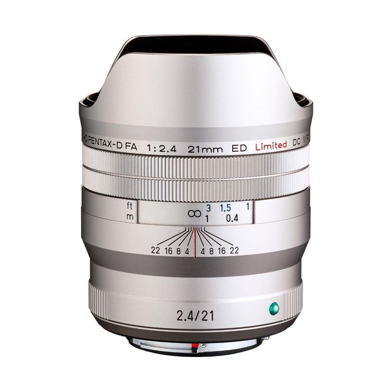 Pentax 21mm f/2.4 ED HD FA Limited DC WR Silver 2-Year Warranty