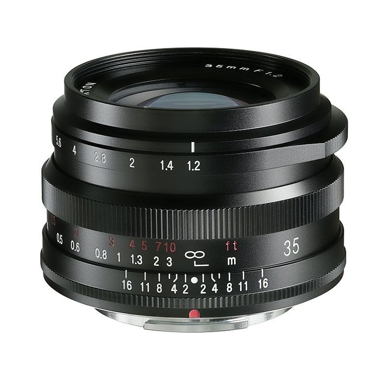 VOIGTLANDER Nokton 35mm/F1.2 Black Lens for Fuji-X