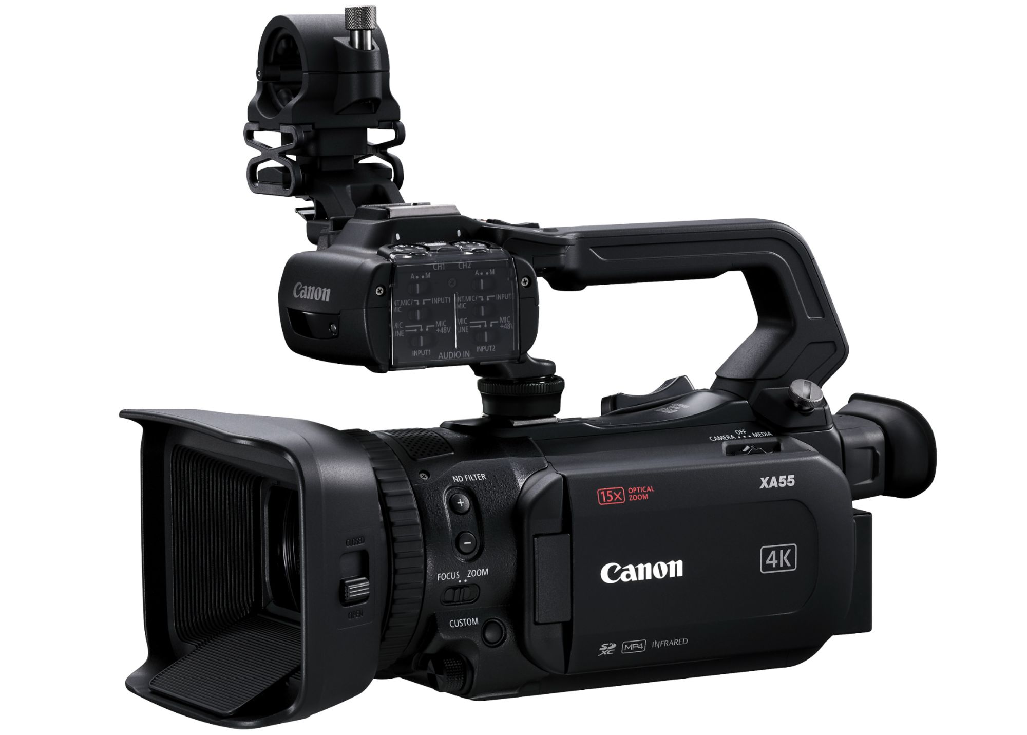 Canon XA55 4K Compact Camcorder