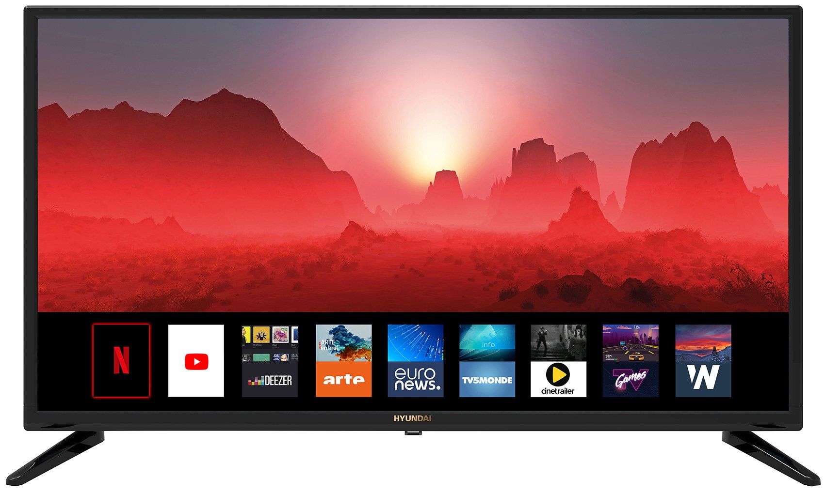 TV Inteligente Hyundai de 32'' con Netflix