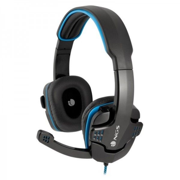 NGS Technology GHX-505 - Gaming Headset - Wired - 3.5mm Jack - Black and Blue