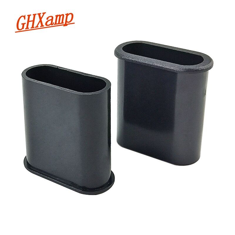 Nipseyteko Oval Speaker Guide Tube, 37mm x 16mm, Fits 2.5-4 Inch Speakers, New ABS Plastic, 2 Pieces