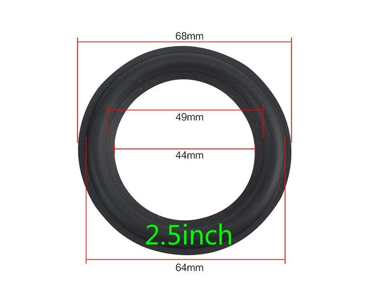 Nipseyteko Rubber Suspension Repair Kit for Speakers, 2.5inch