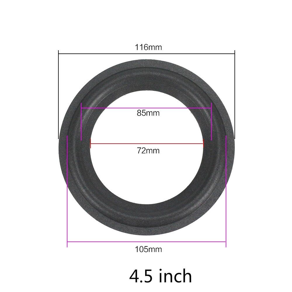 Nipseyteko Speaker Repair O-Ring, 2-Piece Set