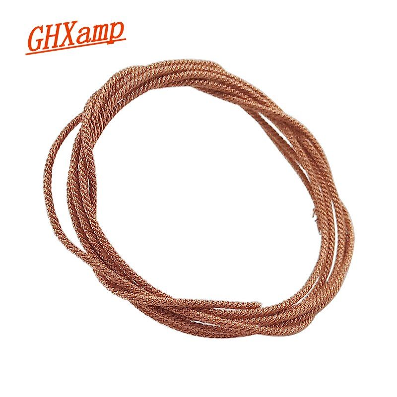 Cable de cobre trenzado Nipseyteko para altavoz de subwoofer, 1M, 5/6.5/8/10 pulgadas, PA, reparación de bobina vocal 8 soporte