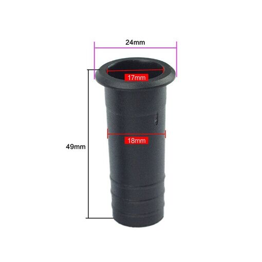 Nipseyteko 2-Inch Inverted Tube Speaker with Bass Port and ABS Subwoofer