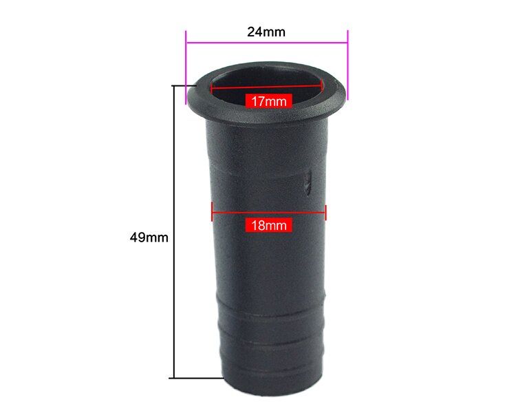 Nipseyteko 2-Inch Inverted Tube Speaker with Bass Port and ABS Subwoofer