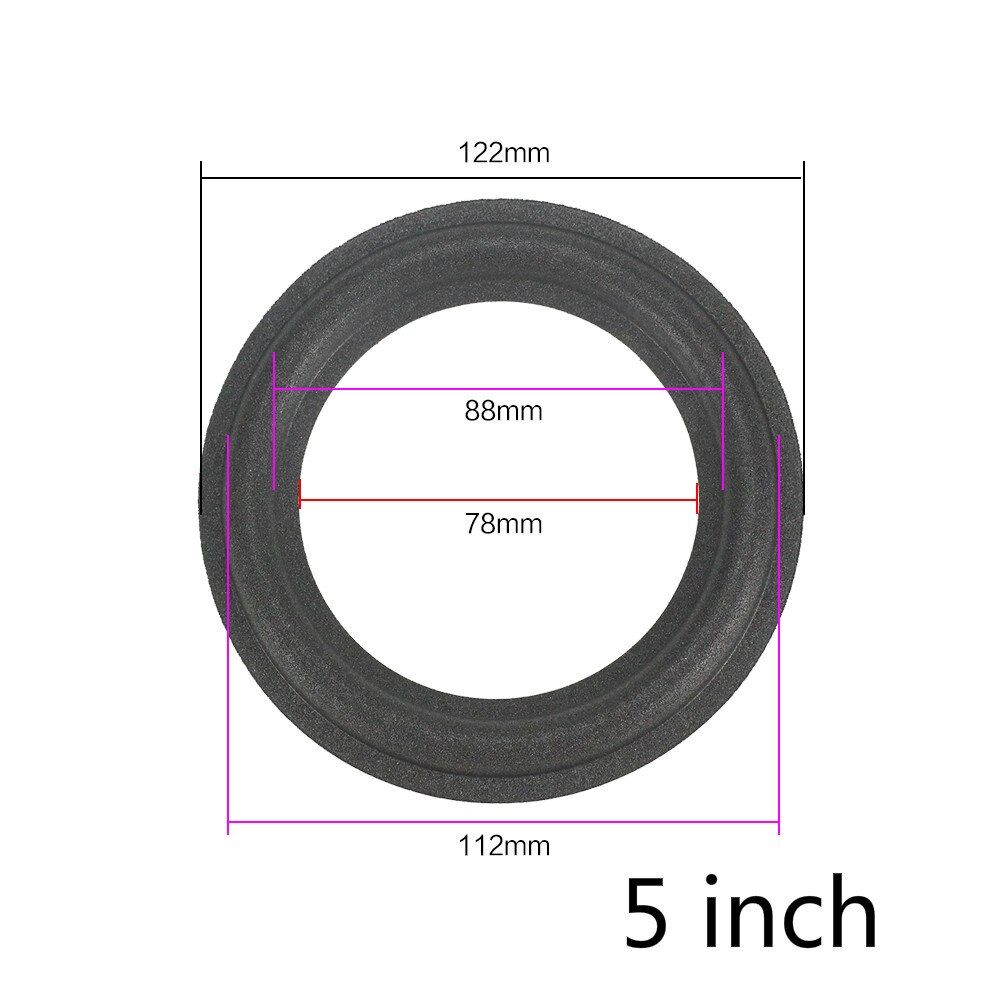 Nipseyteko 5-Inch Speaker Repair O-Rings (2 Pack)