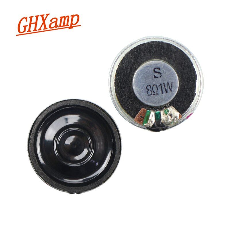 Nipseyteko 23MM Mini Speaker, 8 Ohms, 1W, 2-Pack