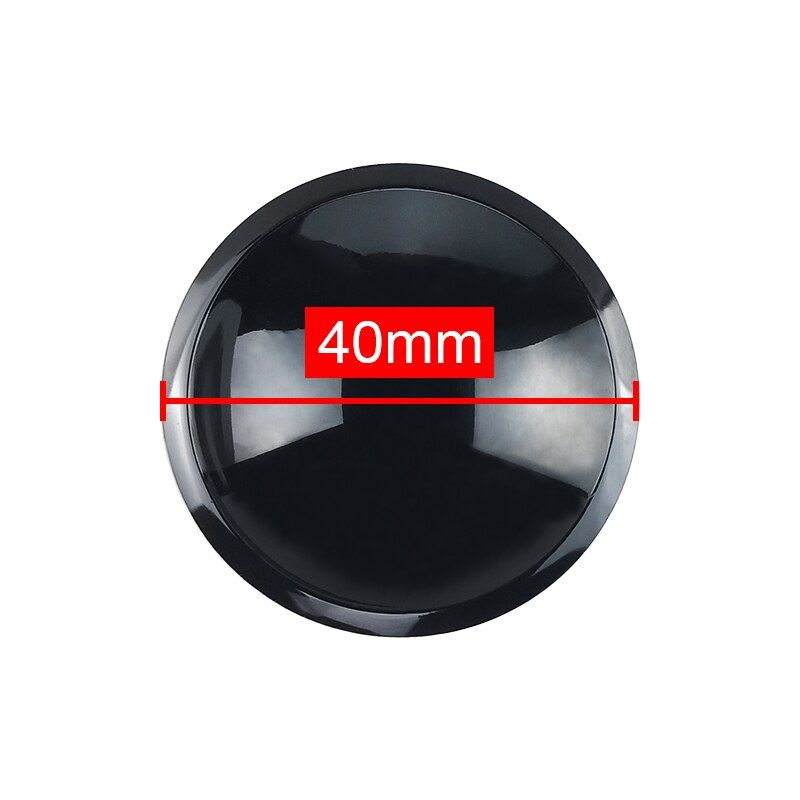 Nipseyteko Dust Cover for Speakers (Black, 2 Pieces, 40mm)