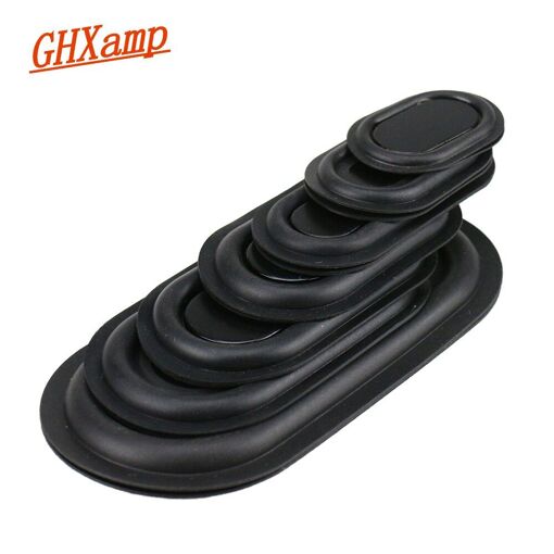 Membrane de vibration en caoutchouc Nipseyteko pour caisson de basses, ensemble de 2 pièces, radiateur passif de basses, pour haut-parleur portable 50x90mm