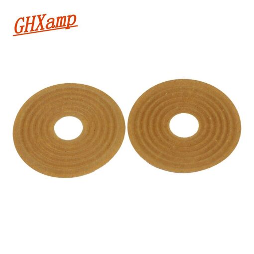 Haut-parleur de caisson de basses Nipseyteko, 80mm x 20mm, amortisseur à ressort araignée, kit de réparation en tissu pour haut-parleur 5-6 pouces (2 pièces)