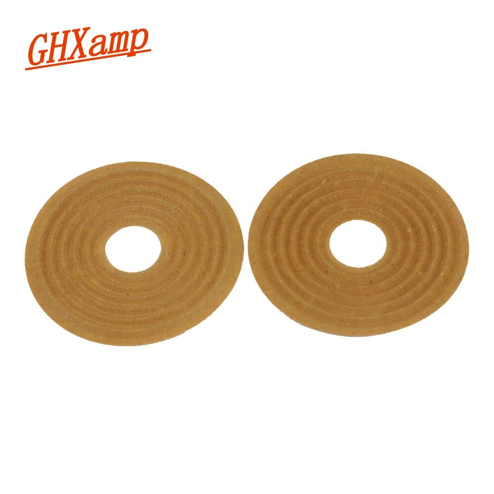 Haut-parleur de caisson de basses Nipseyteko, 80mm x 20mm, amortisseur à ressort araignée, kit de réparation en tissu pour haut-parleur 5-6 pouces (2 pièces)