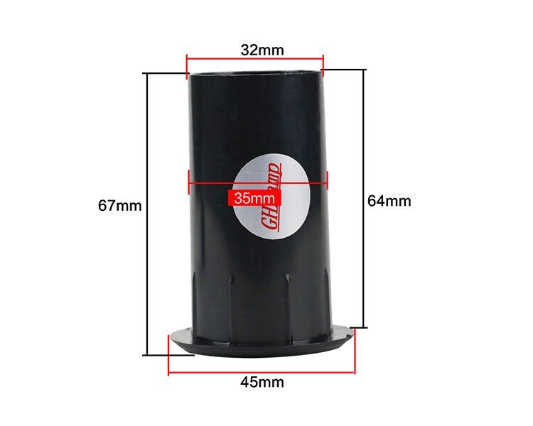 Nipseyteko 4-Inch Reversed Tube Speaker with Bass Port and ABS Subwoofer