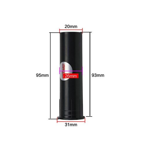 Nipseyteko 3-inch Inverted Tube Speaker with Bass Port and ABS Subwoofer