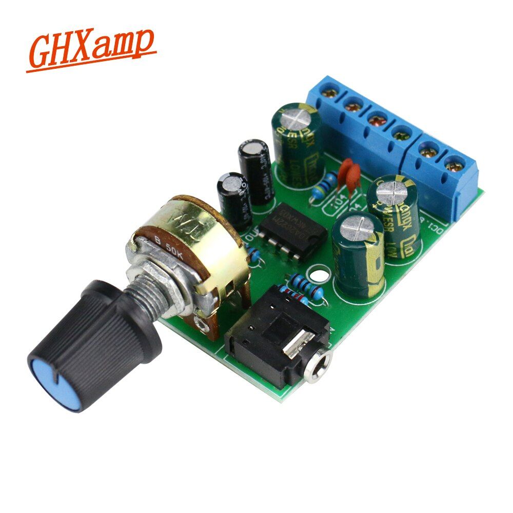 Nipseyteko High Power Amplifier Card 2.0 DC 2V-12V, 2 Channels, Stereo for Micro/Small Radio, 1 Piece