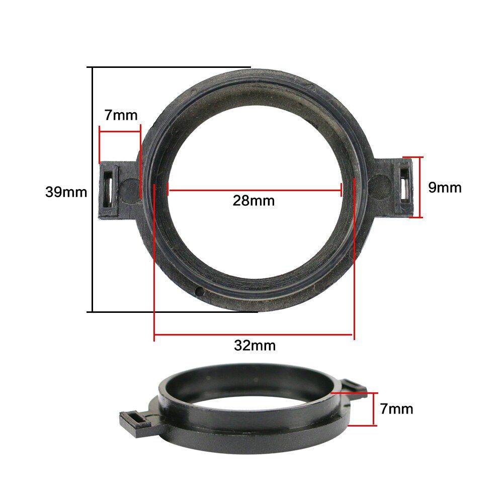 Support pour bobine vocale de tweeter Nipseyteko à 25 cœurs, 2 pièces - Supports en plastique encastrés pour bobines vocales Trebel