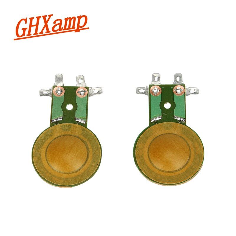 Corno de diafragma de titanio Nipseyteko (25.5 mm) con película de resina, bobina de voz de alta frecuencia, reparación de altavoz tweeter de 25.4 mm