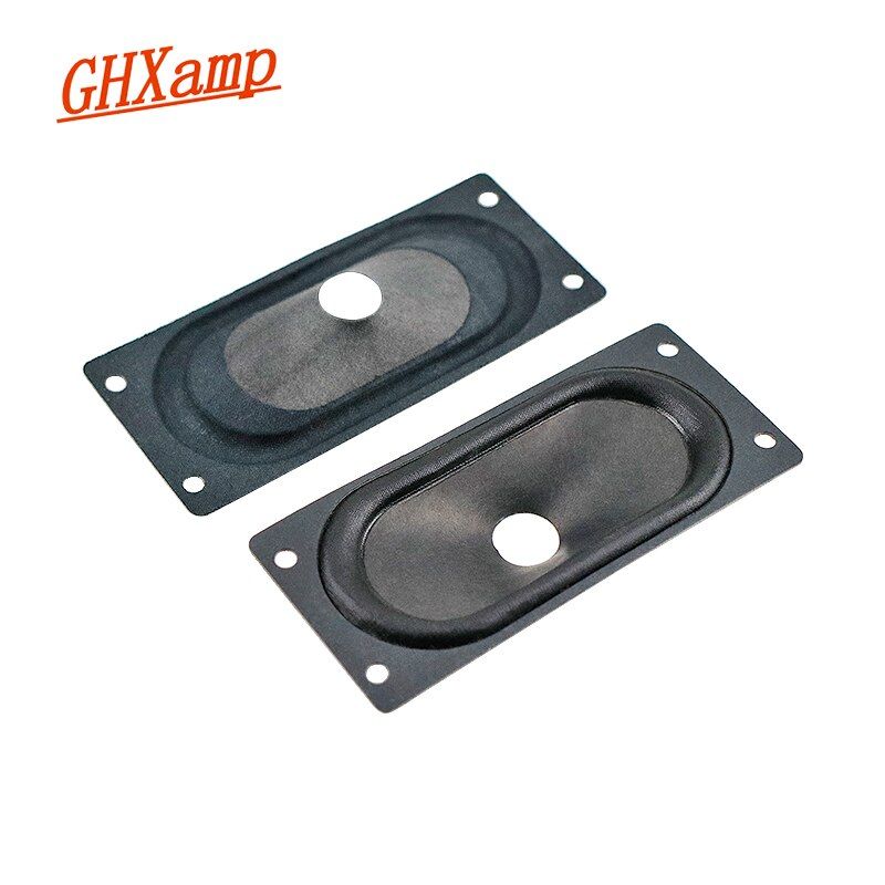 Nipseyteko TV Speaker, 118x53mm Cone, 15-Heart Fabric Edge, Audio TV Unit Accessories, 2 Pieces