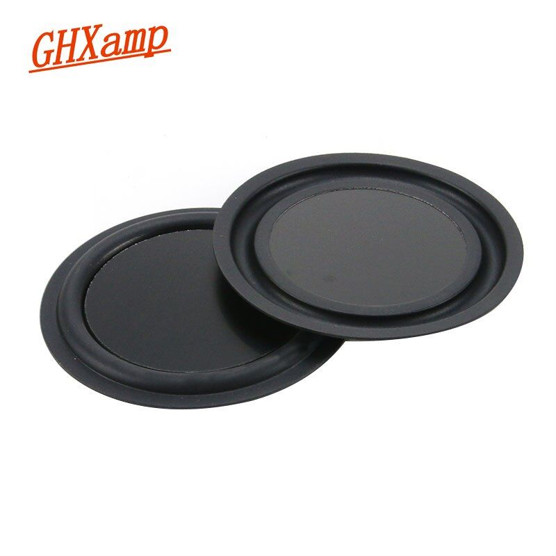 Altavoces redondos de bajo perfil Nipseyteko, 85 mm, 1 par, vibración de baja frecuencia, accesorio para altavoz portátil de 3/4 pulgadas