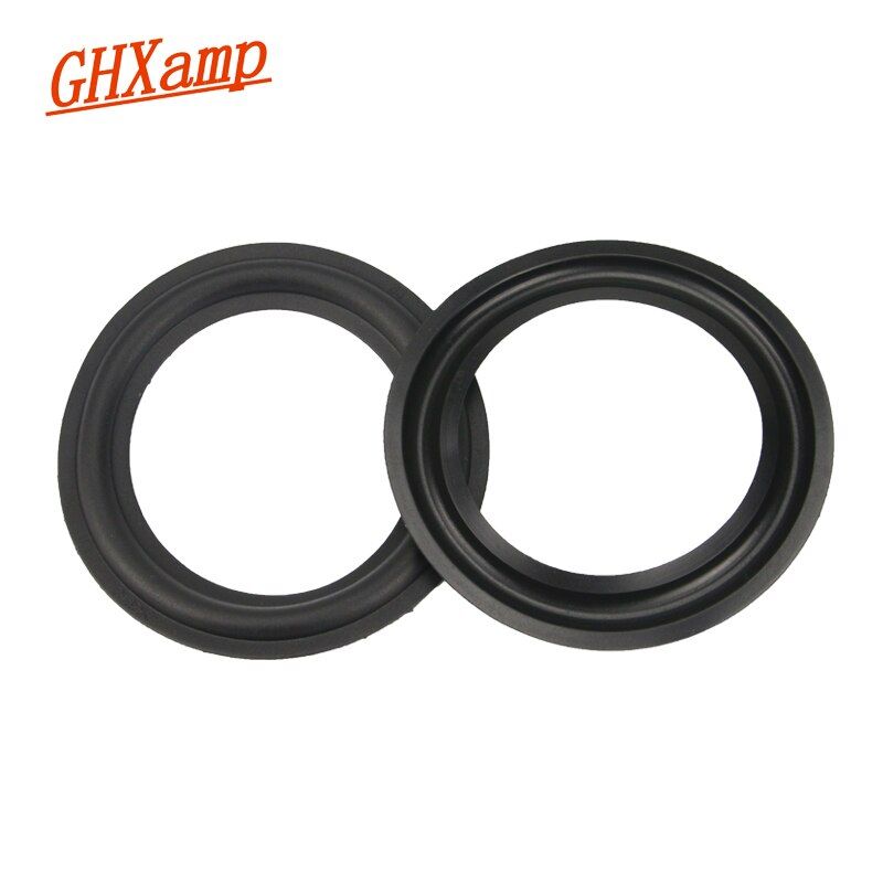 Nipseyteko GHXAPM 4-Inch Rubber Suspension Subwoofer Speakers, 98mm, 2 Universal Replacement Parts
