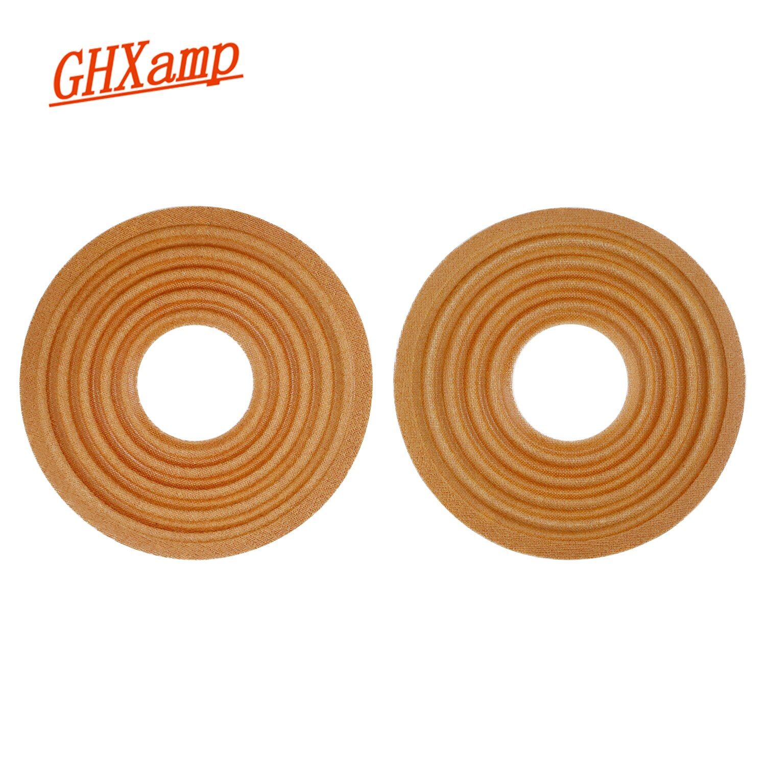 Nipseyteko Speaker Spider Spring Buffer, 152mm Elastic Shrapnel Seal for Bass Cabinet, DIY Accessories, 49.5mm, 2 Pieces