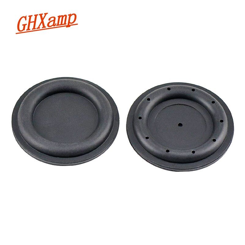Haut-parleur Nipseyteko de 2 pouces, 55 mm, avec radiateur passif, caisson de basses et diaphragme de vibration spécial à bords doubles en caoutchouc