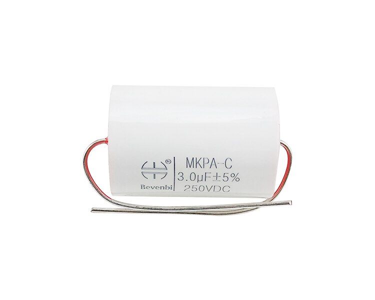 Nipseyteko 3uF MKP Polypropylene Non-Polar Speaker Crossover Capacitor, 250V