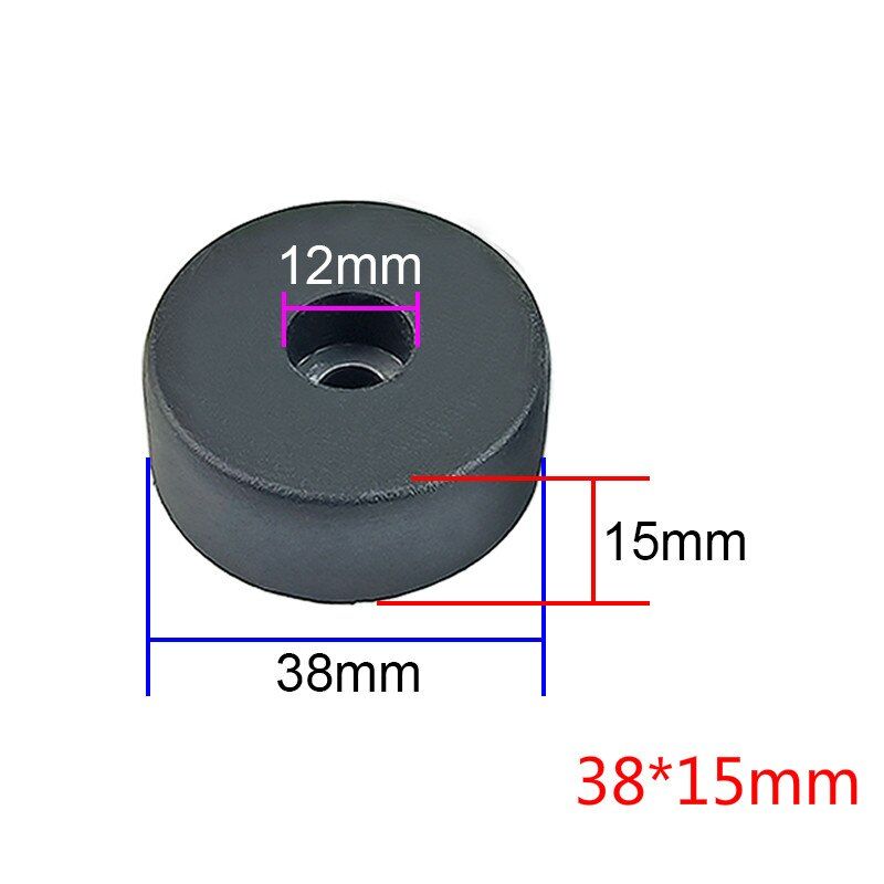 Nipseyteko Speaker Stand with Non-Slip Base - 4 Pack (38x15mm)