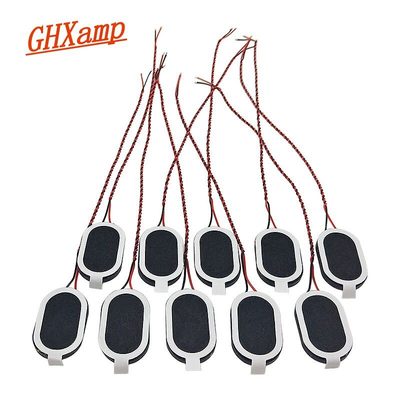 Nipseyteko Oval Mini Speaker, 24x15mm, 8ohm, 1W, for Tablet 1524, Computer, 10 Pack