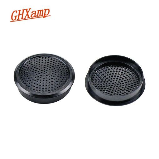 Grille de tweeter pour haut-parleur auto Nipseyteko, 1,5 pouces, 45 mm, couverture en mailles, étui en maille, lot de 2 pièces