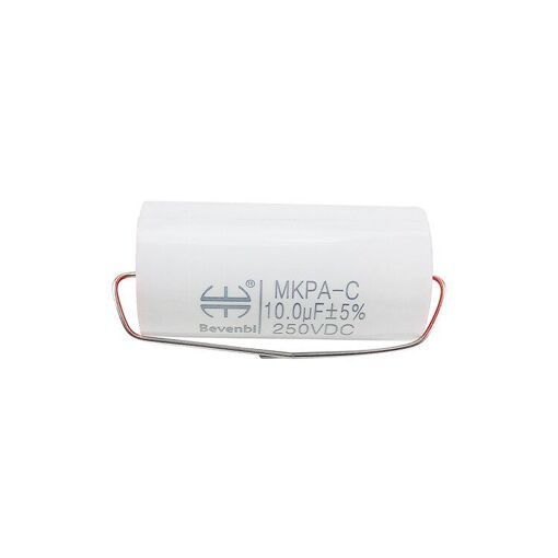 Condensador no polar para cruce de altavoces Nipseyteko MKP de polipropileno, 250V, 10uF