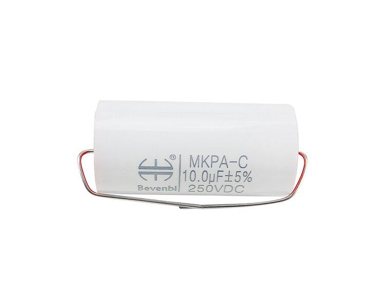 Nipseyteko MKP Polypropylene Non-Polar Speaker Crossover Capacitor, 250V, 10uF