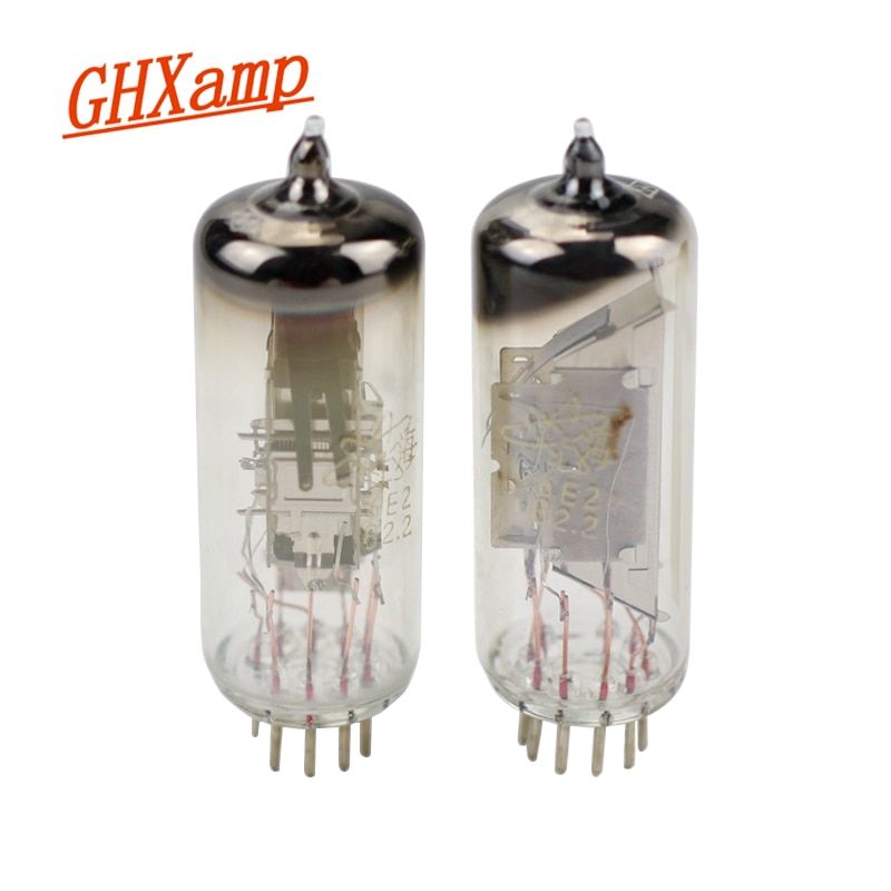 Tubería de indicador electrónico de válvula Nipseyteko 6E2, reemplazo EM84 para mejorar el tono del altavoz amplificado, tubo al vacío de calidad, 2 piezas