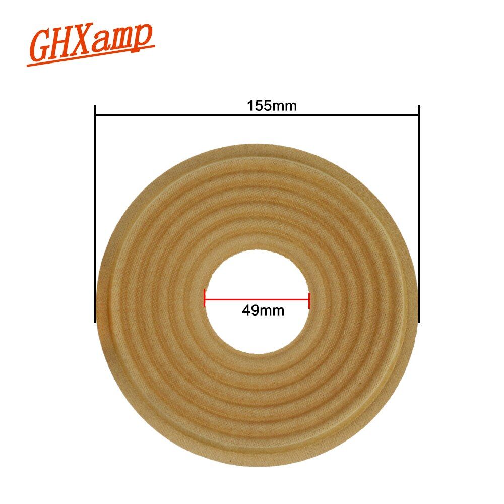 Nipseyteko Bass Cabinet Spider Spring Cushion, 155mm x 49mm, Ball Bearing Shrapnel for 10" & 12" Speakers, 2-Pack