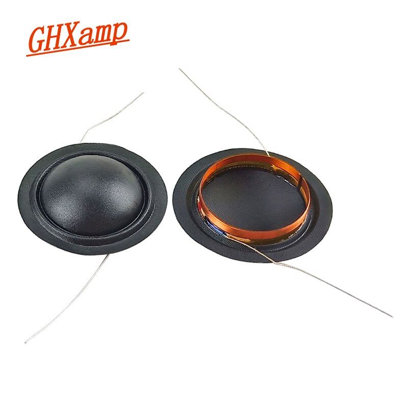 Nipseyteko 28mm Tweeter, Transparent Crystal Dome, 8 Ohm, 28 Hearts, Triple Speaker, 2 Repair Pieces