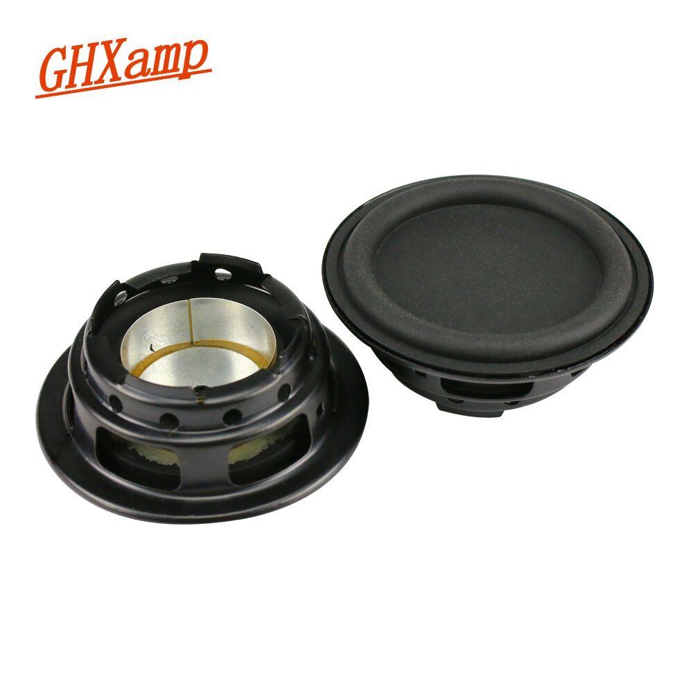 Nipseyteko 2-Inch Passive Speaker with Bass Radiator, Low Frequency, DIY Mount
