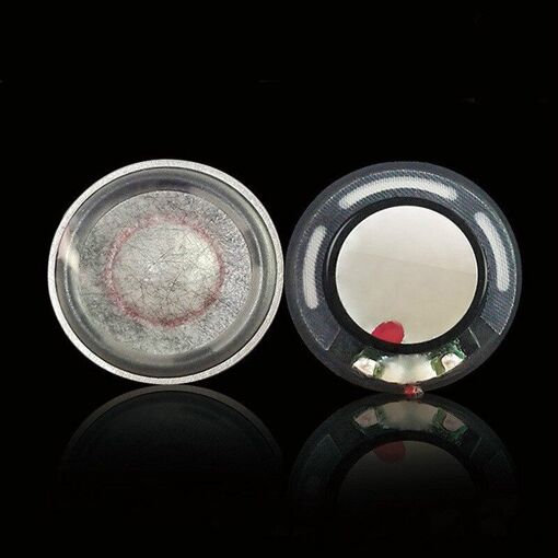 Ecouteurs sans fil Nipseyteko avec unité de haut-parleur 14,2 mm et caisson de basses 32 ohm, jack audio 2,4 mm, biofilm en cachemire ultra fin 109 dB, 2 pièces