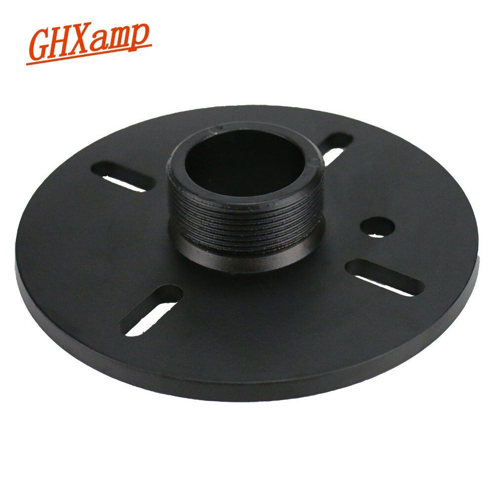 Haut-parleur Tweeter en aluminium Nipseyteko, 34x44x51 mm, Interface à trois pilotes, Adaptateur de corne universel, Bride de plaque, Haut-parleur de scène 1 pièce